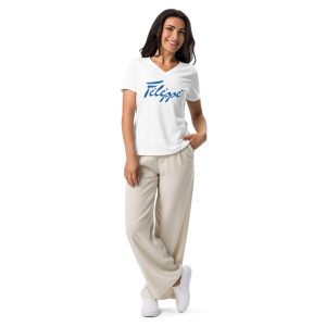 Filippi Women’s relaxed v-neck t-shirt